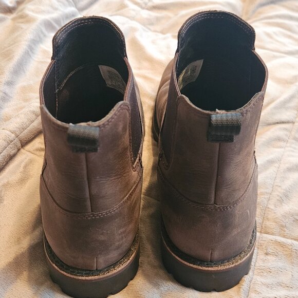 Chaco slip-on boots - weatherproof brown leather - Picture 6 of 7